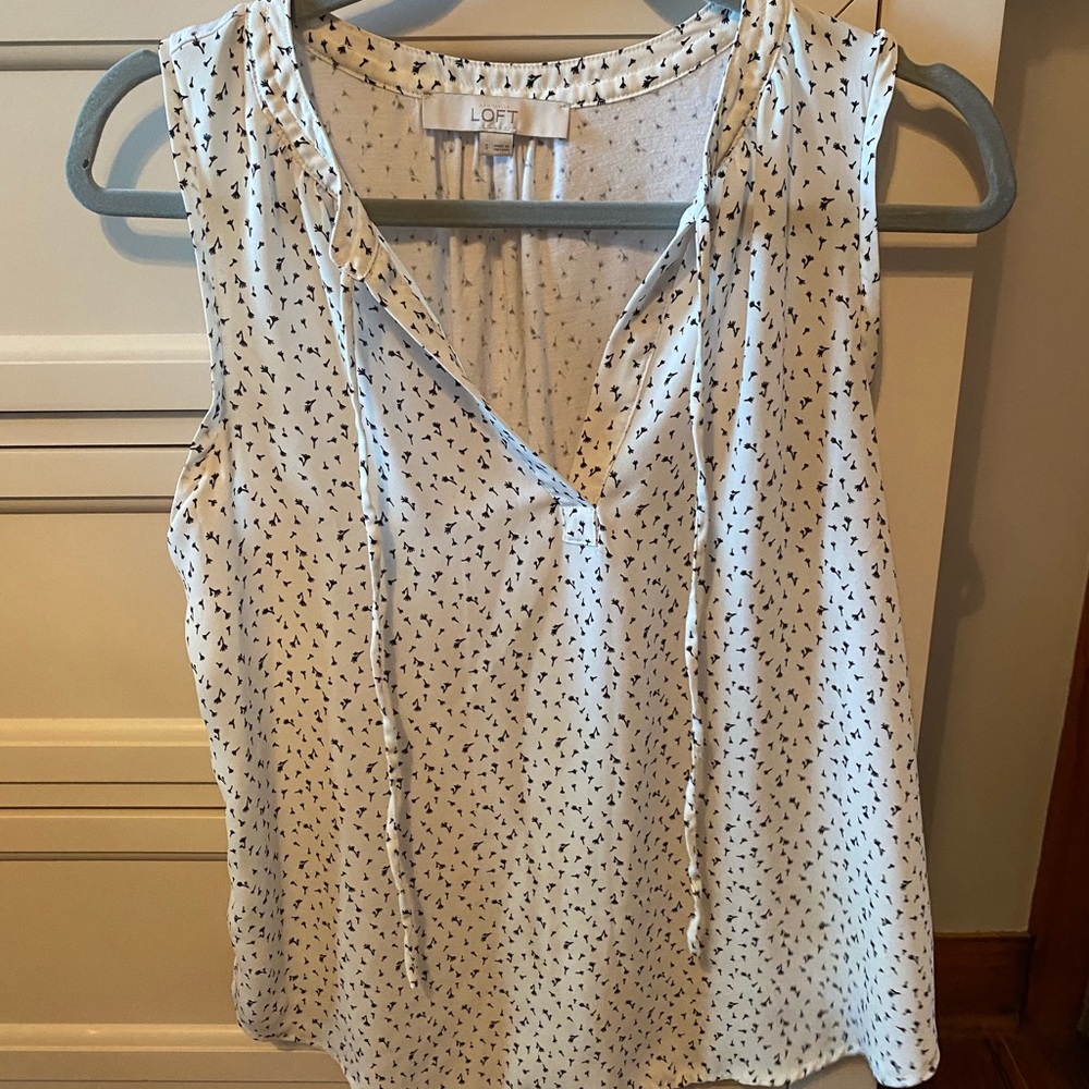 LOFT White Blouse
